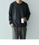 SHIPS any: 〈手洗い可能〉コットン カシミヤ スウェットライク ニット 24FW◇