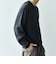 SHIPS any: 〈手洗い可能〉コットン カシミヤ スウェットライク ニット 24FW◇