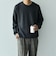 SHIPS any: 〈手洗い可能〉コットン カシミヤ スウェットライク ニット 24FW◇