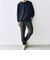 SHIPS any: 〈手洗い可能〉コットン カシミヤ スウェットライク ニット 24FW◇