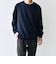 SHIPS any: 〈手洗い可能〉コットン カシミヤ スウェットライク ニット 24FW◇