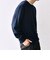 SHIPS any: 〈手洗い可能〉コットン カシミヤ スウェットライク ニット 24FW◇