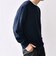 SHIPS any: 〈手洗い可能〉コットン カシミヤ スウェットライク ニット 24FW◇