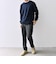 SHIPS any: 〈手洗い可能〉コットン カシミヤ スウェットライク ニット 24FW◇