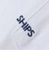【WEB限定】SHIPS: マイクロ SHIPSロゴ ポケット ロングスリーブ Tシャツ (ロンT)