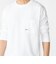 【WEB限定】SHIPS: マイクロ SHIPSロゴ ポケット ロングスリーブ Tシャツ (ロンT)