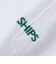 【WEB限定】SHIPS: マイクロ SHIPSロゴ ポケット ロングスリーブ Tシャツ (ロンT)