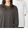 【WEB限定】SHIPS: マイクロ SHIPSロゴ ポケット ロングスリーブ Tシャツ (ロンT)