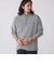 【WEB限定】SHIPS:〈抗菌・防臭〉ワンポイントロゴ バーズアイ ヘンリーネック 長袖 Tシャツ