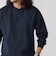 【WEB限定】SHIPS:〈抗菌・防臭〉ワンポイントロゴ バーズアイ ヘンリーネック 長袖 Tシャツ