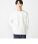 【WEB限定】SHIPS:〈抗菌・防臭〉ワンポイント ロゴ バーズアイ クルーネック 長袖 Tシャツ