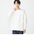 【WEB限定】SHIPS:〈抗菌・防臭〉ワンポイント ロゴ バーズアイ クルーネック 長袖 Tシャツ