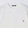 【WEB限定】SHIPS:〈抗菌・防臭〉ワンポイント ロゴ バーズアイ クルーネック 長袖 Tシャツ