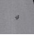 【WEB限定】SHIPS:〈抗菌・防臭〉ワンポイント ロゴ バーズアイ クルーネック 長袖 Tシャツ