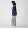 【WEB限定】SHIPS:〈抗菌・防臭〉ワンポイント ロゴ バーズアイ クルーネック 長袖 Tシャツ