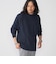 【WEB限定】SHIPS:〈抗菌・防臭〉ワンポイント ロゴ バーズアイ クルーネック 長袖 Tシャツ
