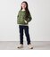 TAION: クルーネック ボタン ダウン カーディガン<KIDS>◇