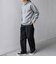 カラー ダンボール スナップ プルオーバー パーカー 26AW◇