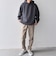 カラー ダンボール スナップ プルオーバー パーカー 26AW◇