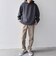 カラー ダンボール スナップ プルオーバー パーカー 26AW◇