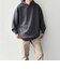 カラー ダンボール スナップ プルオーバー パーカー 26AW◇