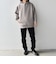 カラー ダンボール スナップ プルオーバー パーカー 26AW◇
