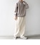 カラー ダンボール スナップ プルオーバー パーカー 26AW◇