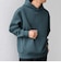 カラー ダンボール スナップ プルオーバー パーカー 26AW◇