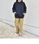カラー ダンボール スナップ プルオーバー パーカー 26AW◇