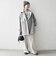 《一部追加予約》【WEB限定】PURE WOOL コクーン テーラード ショート コート 26AW