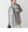 《一部追加予約》【WEB限定】PURE WOOL コクーン テーラード ショート コート 26AW