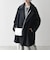《一部追加予約》【WEB限定】PURE WOOL コクーン テーラード ショート コート 26AW