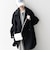 《一部追加予約》【WEB限定】PURE WOOL コクーン テーラード ショート コート 26AW