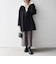 《一部追加予約》【WEB限定】PURE WOOL コクーン テーラード ショート コート 26AW