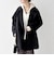 《一部追加予約》【WEB限定】PURE WOOL コクーン テーラード ショート コート 26AW