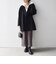 《一部追加予約》【WEB限定】PURE WOOL コクーン テーラード ショート コート 26AW