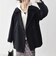 《一部追加予約》【WEB限定】PURE WOOL コクーン テーラード ショート コート 26AW