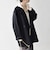 《一部追加予約》【WEB限定】PURE WOOL コクーン テーラード ショート コート 26AW