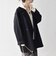 《一部追加予約》【WEB限定】PURE WOOL コクーン テーラード ショート コート 26AW
