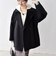 《一部追加予約》【WEB限定】PURE WOOL コクーン テーラード ショート コート 26AW