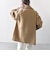 《一部追加予約》【WEB限定】PURE WOOL コクーン テーラード ショート コート 26AW