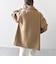 《一部追加予約》【WEB限定】PURE WOOL コクーン テーラード ショート コート 26AW
