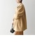 《一部追加予約》【WEB限定】PURE WOOL コクーン テーラード ショート コート 26AW