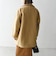 《一部追加予約》【WEB限定】PURE WOOL コクーン テーラード ショート コート 26AW