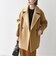 《一部追加予約》【WEB限定】PURE WOOL コクーン テーラード ショート コート 26AW