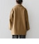 《一部追加予約》【WEB限定】PURE WOOL コクーン テーラード ショート コート 26AW