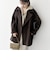 《一部追加予約》【WEB限定】PURE WOOL コクーン テーラード ショート コート 26AW