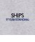 【WEB限定】SHIPS: SCREEN STARS(R) STYLISH STANDARD ロゴ 刺繍 スウェット
