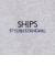 【WEB限定】SHIPS: SCREEN STARS(R) STYLISH STANDARD ロゴ 刺繍 スウェット