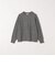 【WEB限定】〈手洗い可能〉ヤク ケーブル クルーネック ニット プルオーバー 2